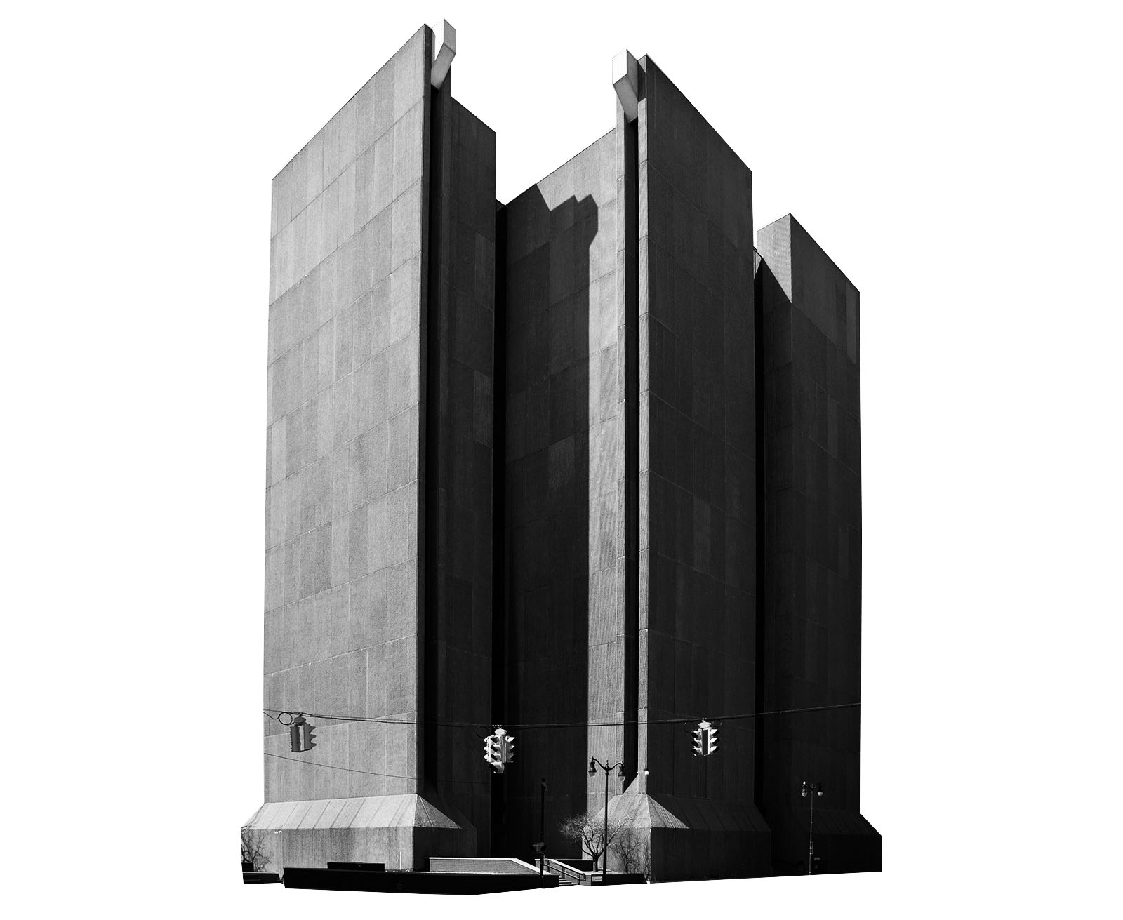 Brutalist Buffolo Courthouse